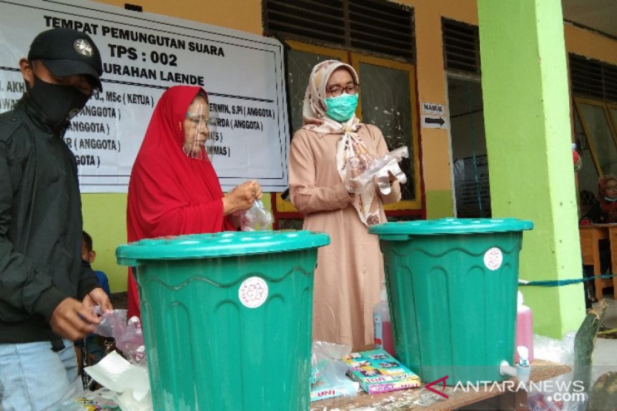 Bawaslu sebut pemungutan suara pilkada di Sultra sesuai prokes COVID-19