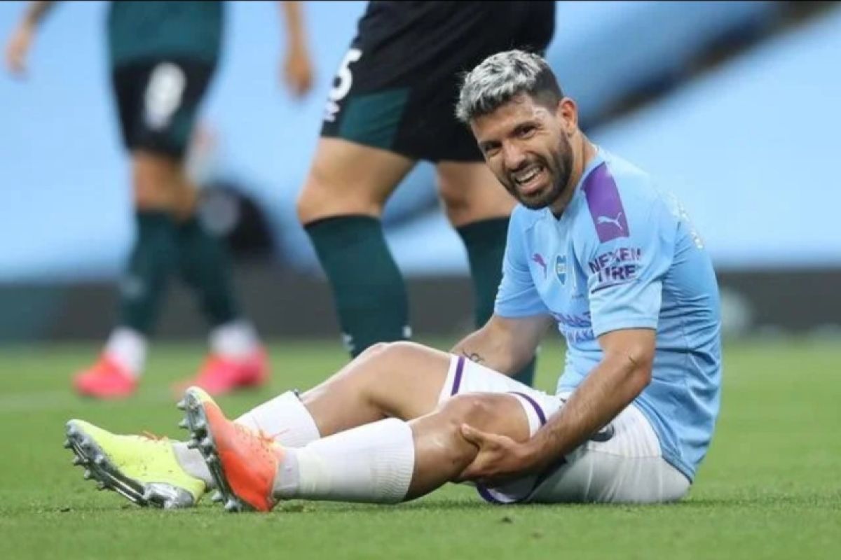 Sergio Aguero akui belum tahu masa depannya di Man City