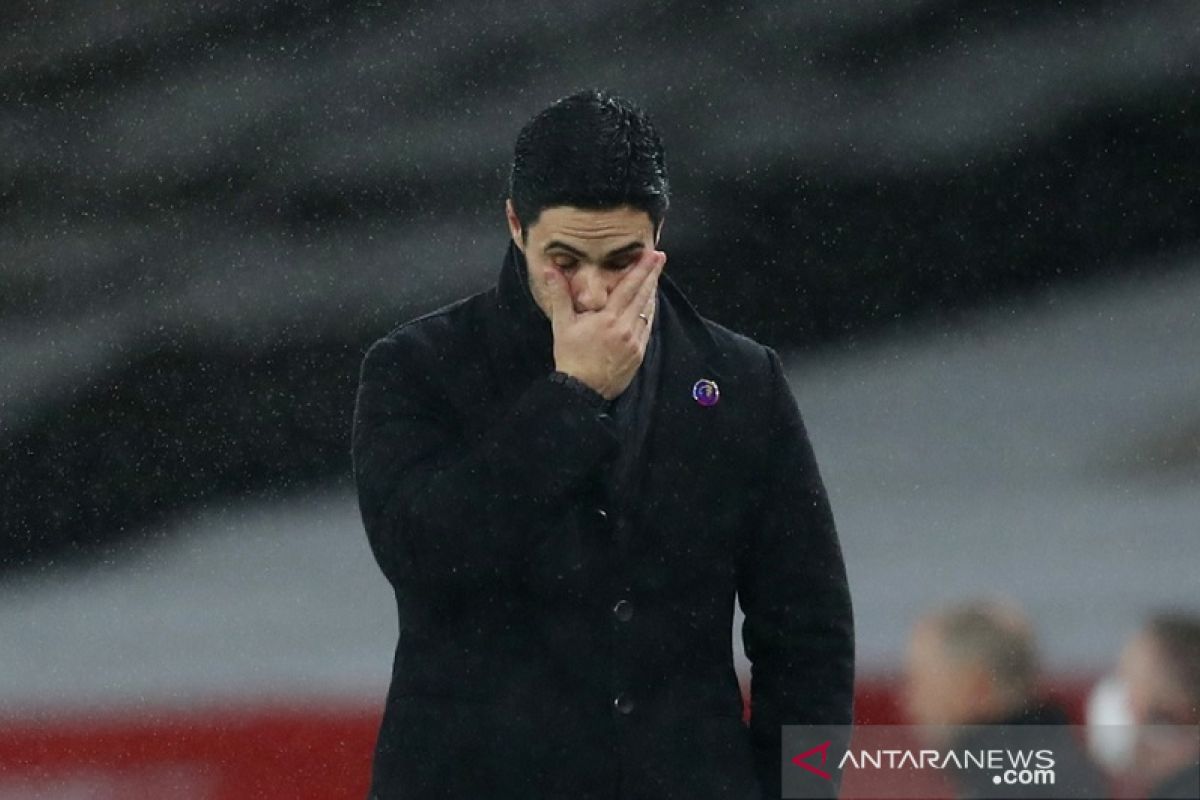 Arteta siap pasang badan hadapi peluru kritik