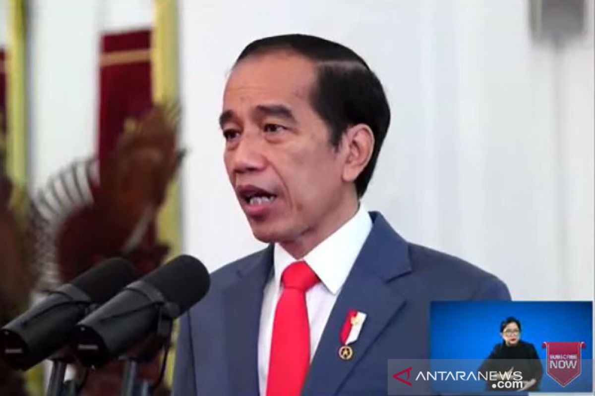 Presiden Jokowi beberkan faktor-faktor pendorong pemulihan ekonomi di 2021