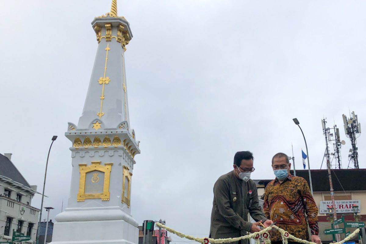 Simpang Tugu Yogyakarta bebas dari kabel udara