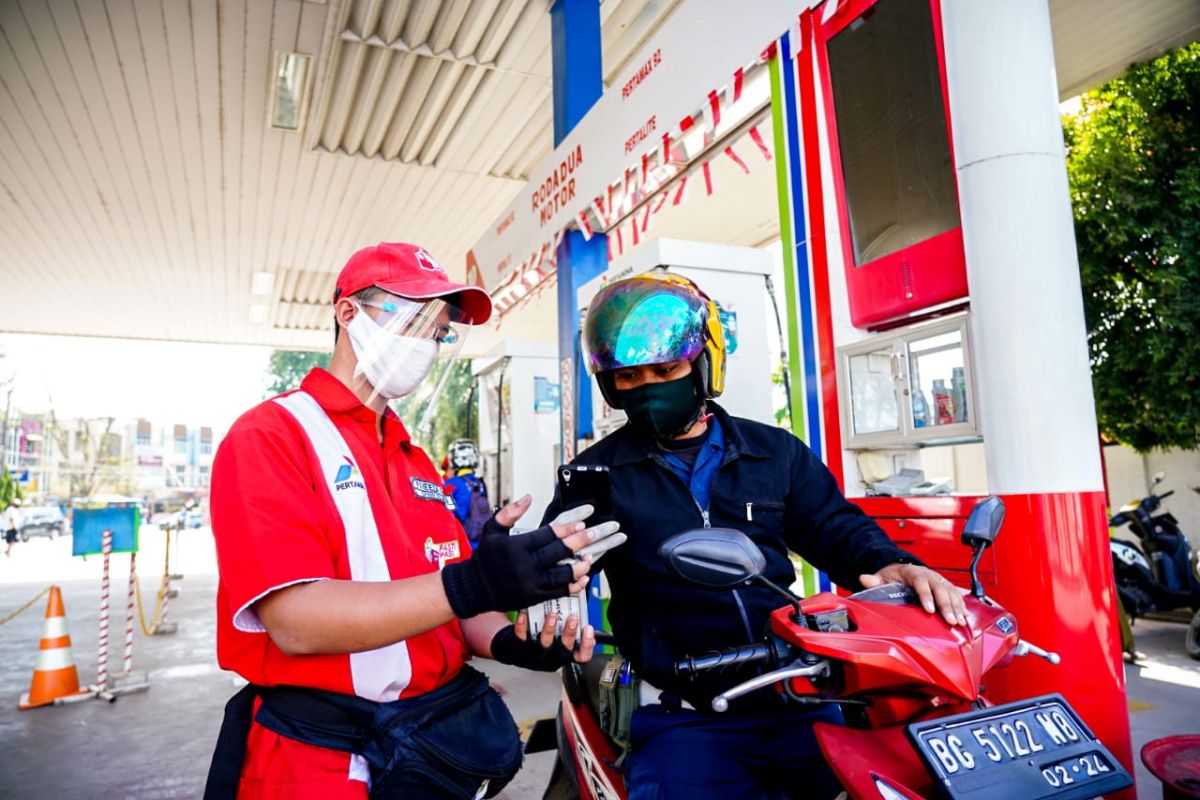 Pertamina optimalkan layanan transaksi nontunai antisipasi penyebaran COVID-19