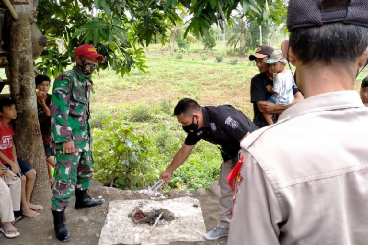 Warga Sakra Selatan Lotim geger! temuan orok bayi yang sudah hancur dalam kantong plastik