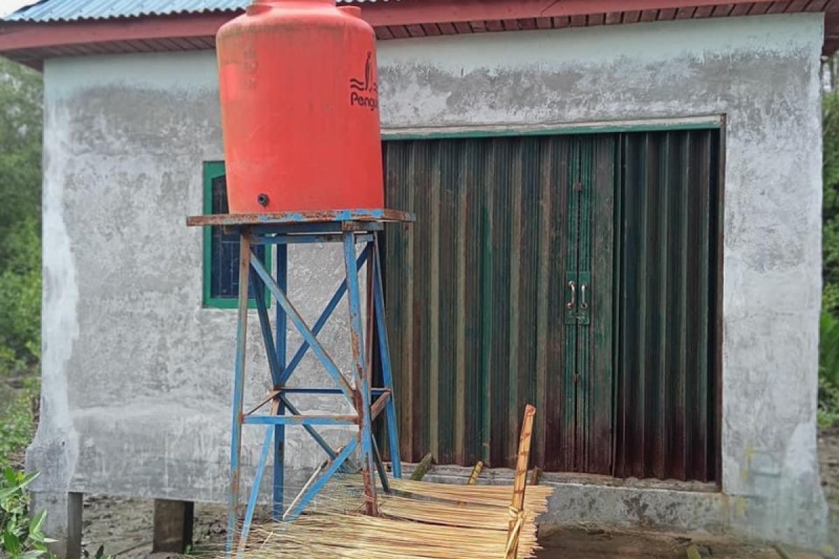 Kurang peminat, bangunan pabrik es batu di Desa Kuala Patah Parang mangkrak