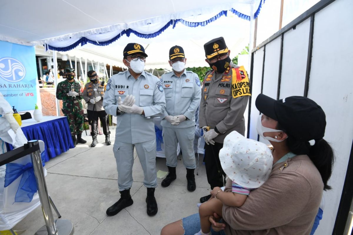 Polri mengapresiasi kesadaran tinggi warga ikuti random test swab antigen