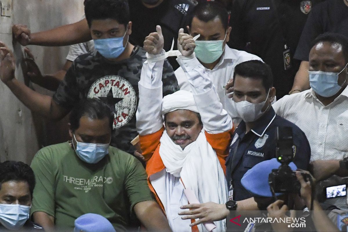 Jadwal pemeriksaan Rizieq terkait kasus Megamendung