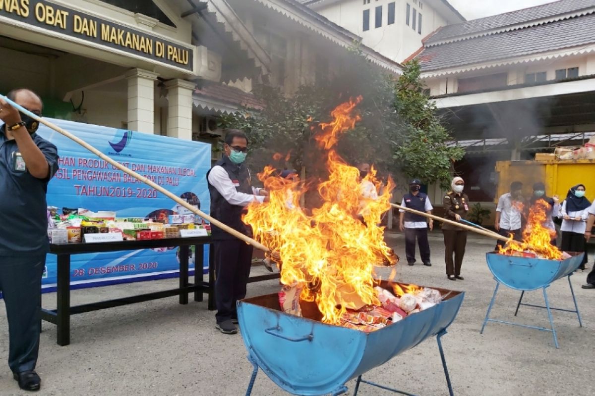 BPOM paling banyak sita kosmetik ilegal sepanjang 2019-2020 di Sulawesi Tengah