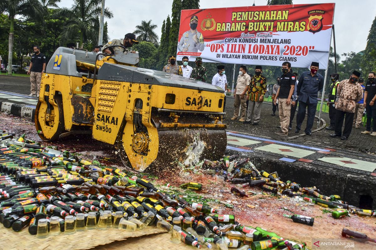 Polres Buton latih personel cipta kondisi jelang Ramadhan 2021