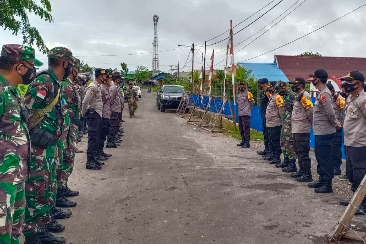 Personel TNI-Polri amankan pleno Pilkada serentak KPU Boven Digoel