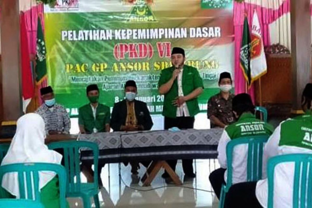 PKD Ansor membentuk kader militan NU rawat persatuan bangsa