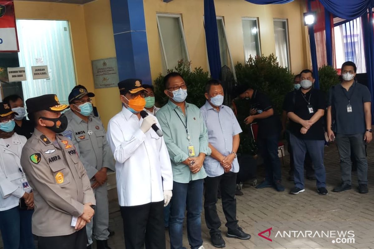 Menhub apresiasi kinerja RS Polri identifikasi korban Sriwijaya Air