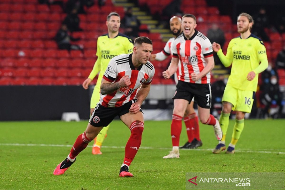 Sheffield United akhirnya raih kemenangan di Liga Inggris