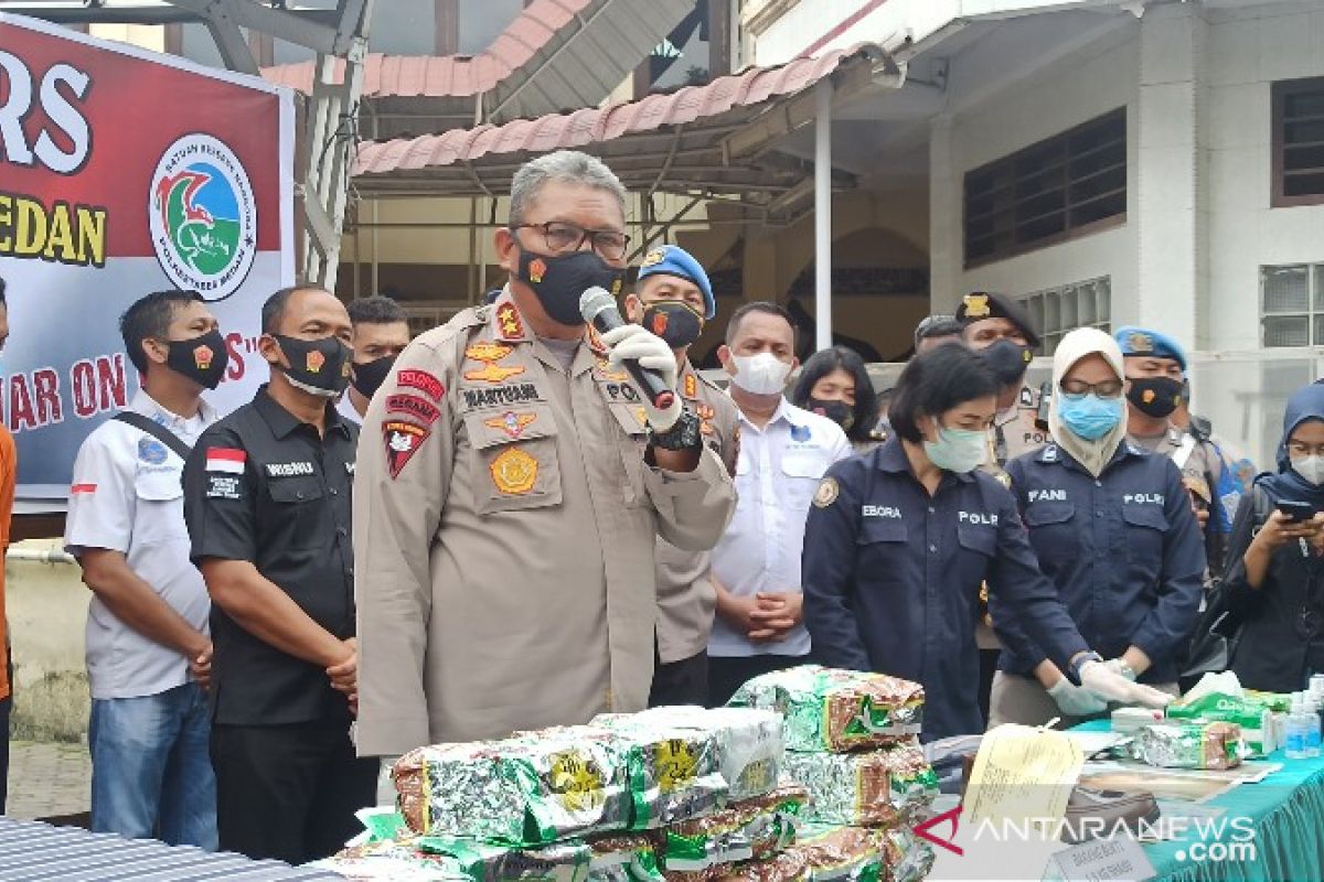 Polisi Medan tembak mati bandar narkoba asal Surabaya