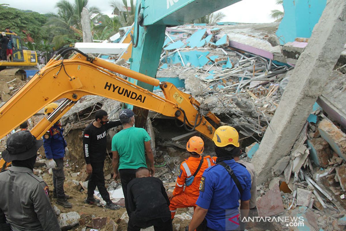 Delapan meninggal dan 637 luka akibat gempa di Sulawesi Barat