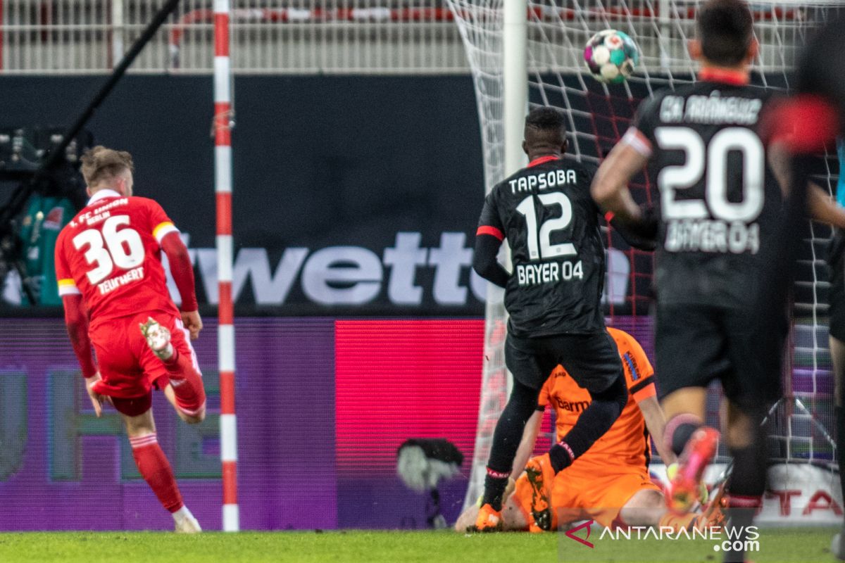 Teuchert antarkan Union tekuk Leverkusen 1-0