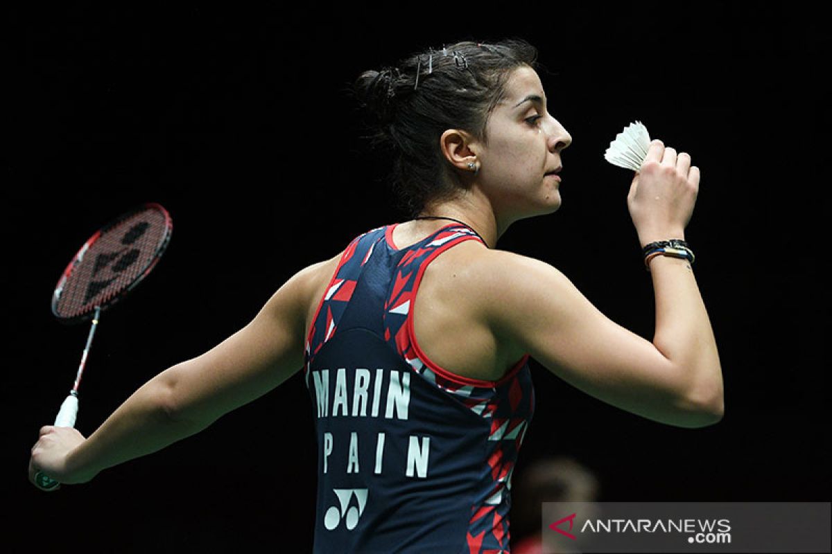 Carolina Marin memutuskan mundur dari All England 2021