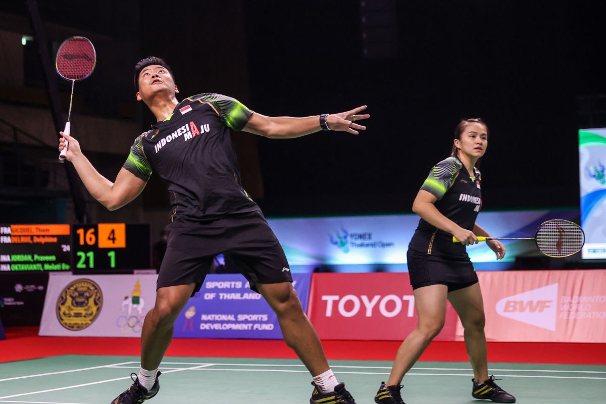 Praveen/Melati harus puas jadi runner up di Thailand Open 2021