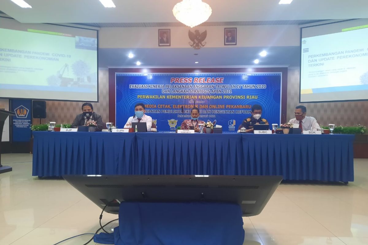 Realisasi penerimaan pajak Riau turun tipis, ditolong sawit