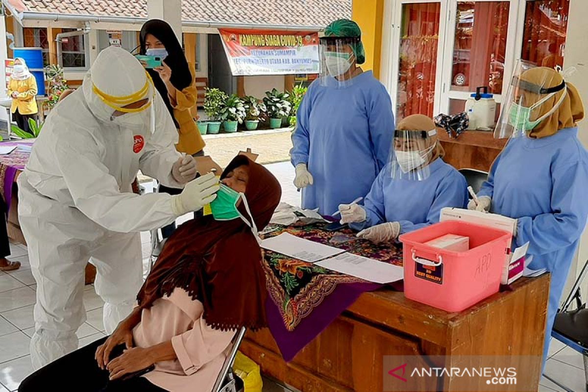 48 orang positif baru berdasar hasil tes antigen di Banyumas