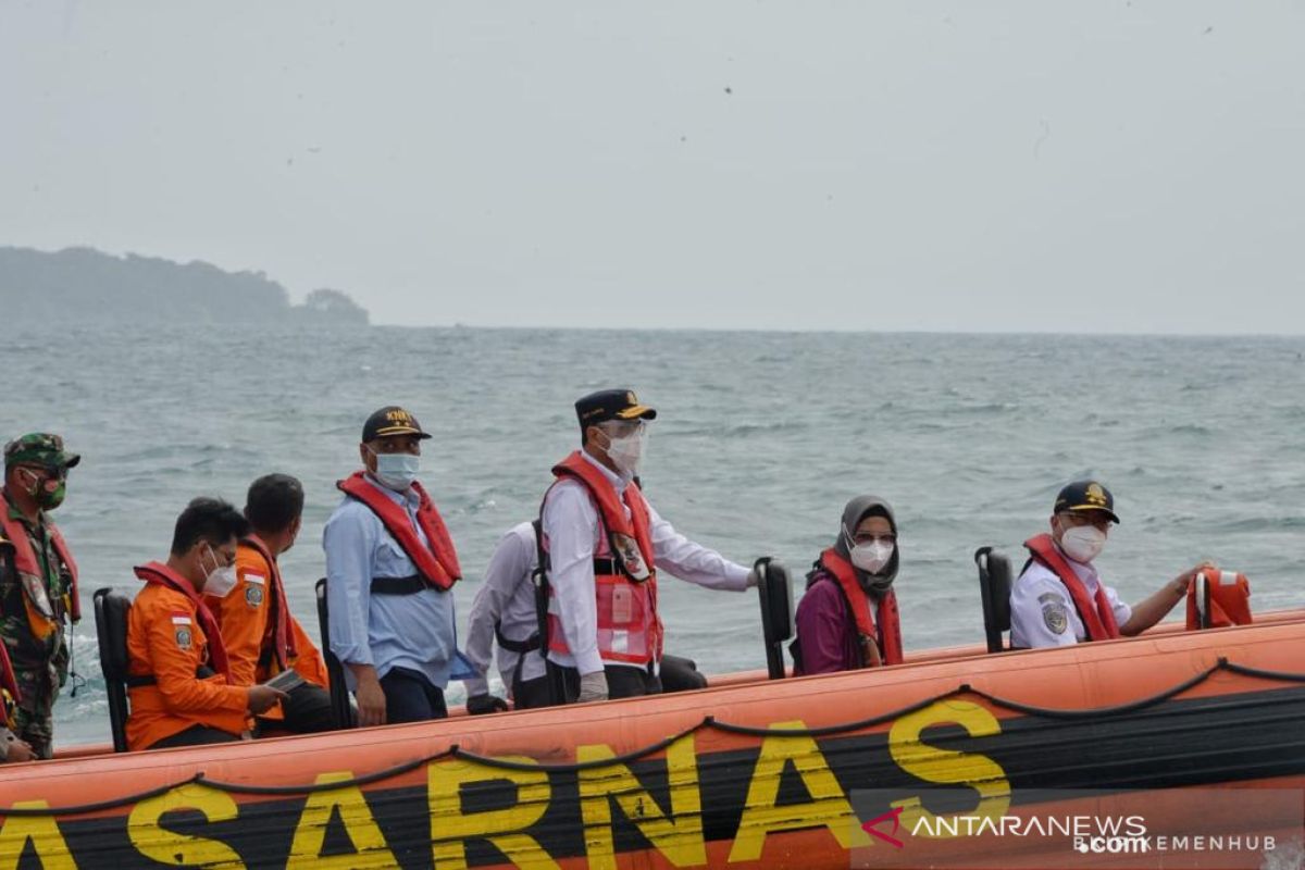 SAR gabungan mengumpulkan 14 kantong jenazah korban SJ-182 hari ke-11