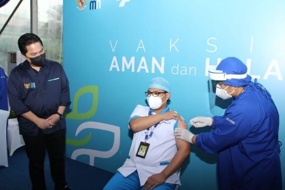 Kementerian BUMN dan Pertamedika IHC komitmen sukseskan vaksinasi COVID-19