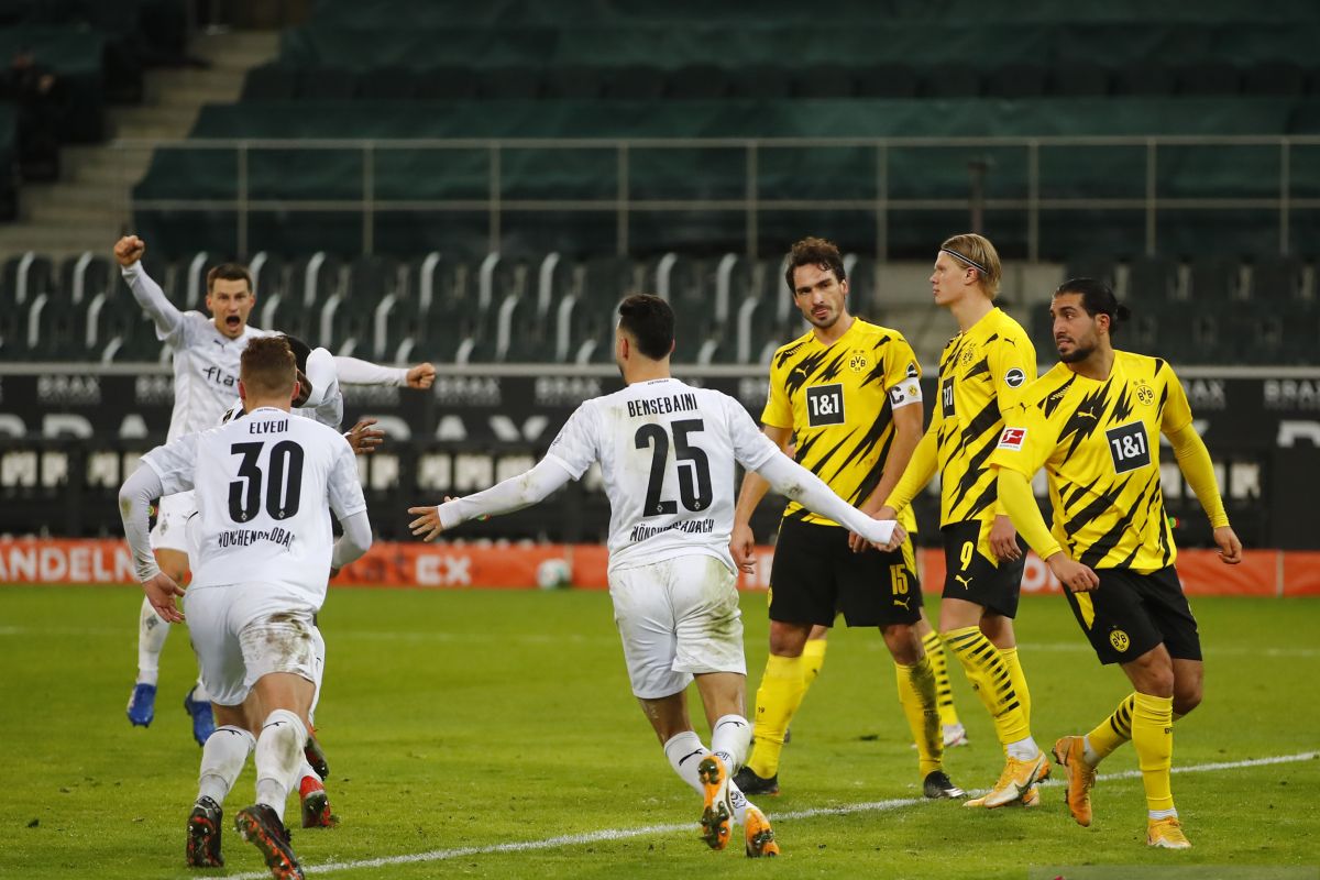 Gladbach menerobos empat besar selepas taklukkan Dortmund