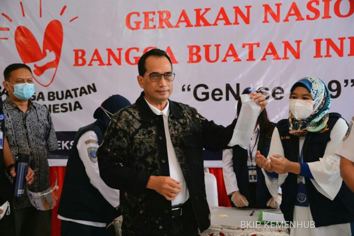 Penggunaan GeNose secara acak pada bus mulai 5 Februari