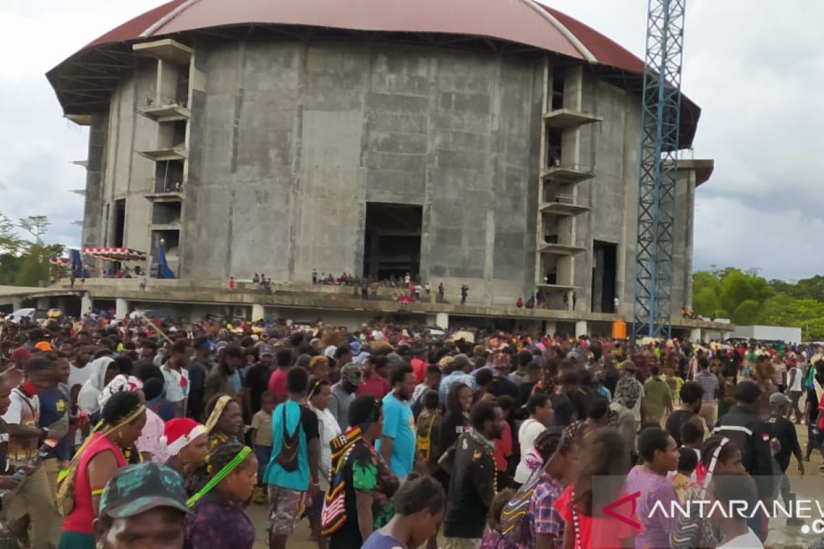 Polres Mimika selidiki kerumunan massa HUT Gereja Kingmi