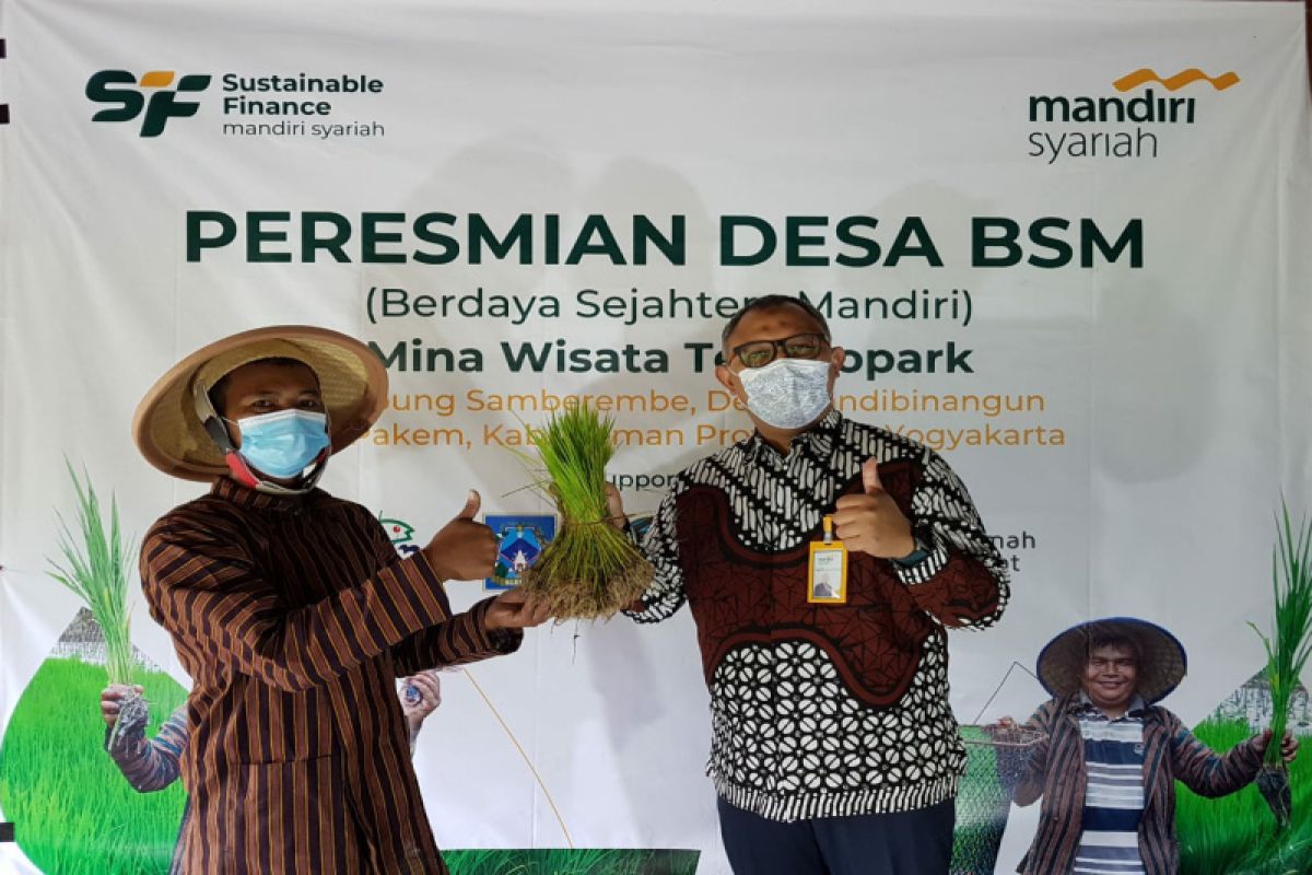 Mandiri Syariah jadikan Desa Binangun sebagai Desa Berdaya Sejahtera Mandiri