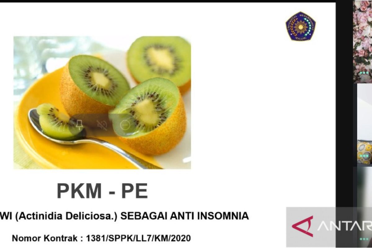 Mahasiswa UMM temukan solusi mudah atasi insomnia dengan buah kiwi