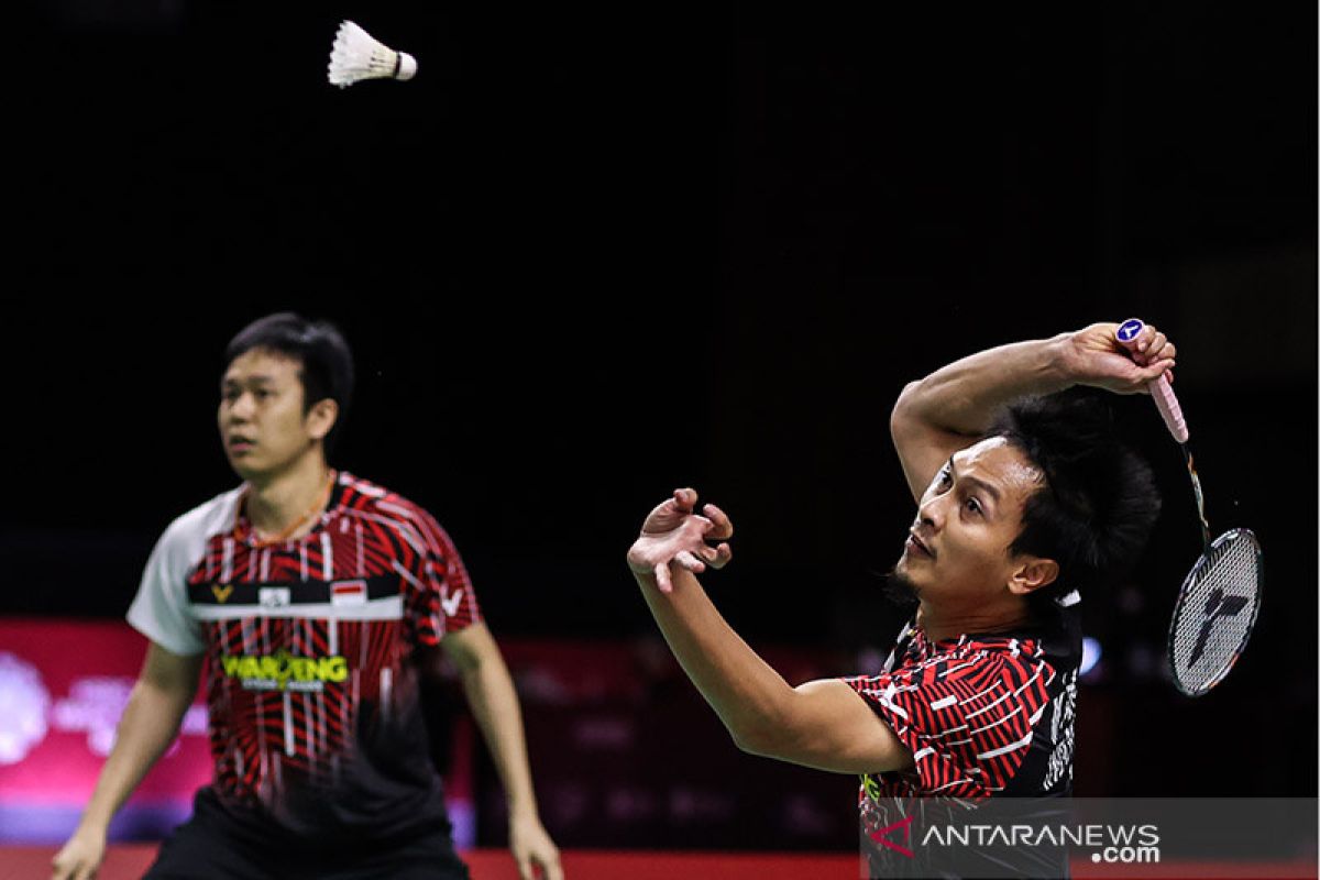 Duh, Hendra/Ahsan gagal pertahankan gelar WTF