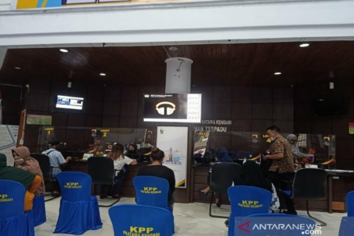 KPP Pratama Kendari sebut lima sektor dominan penyumbang pajak