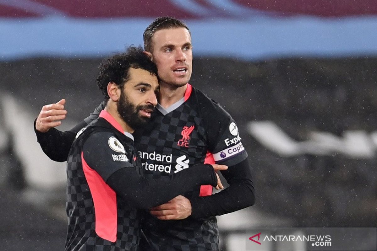 Liverpool terobos tiga besar setelah pungkasi tren positif West Ham