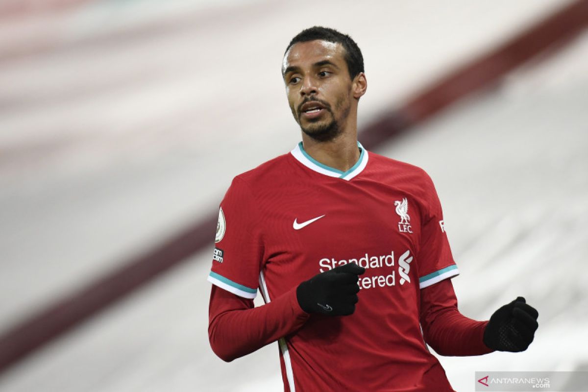 Bek Liverpool Joel Matip cedera dipastikan absen hingga akhir musim