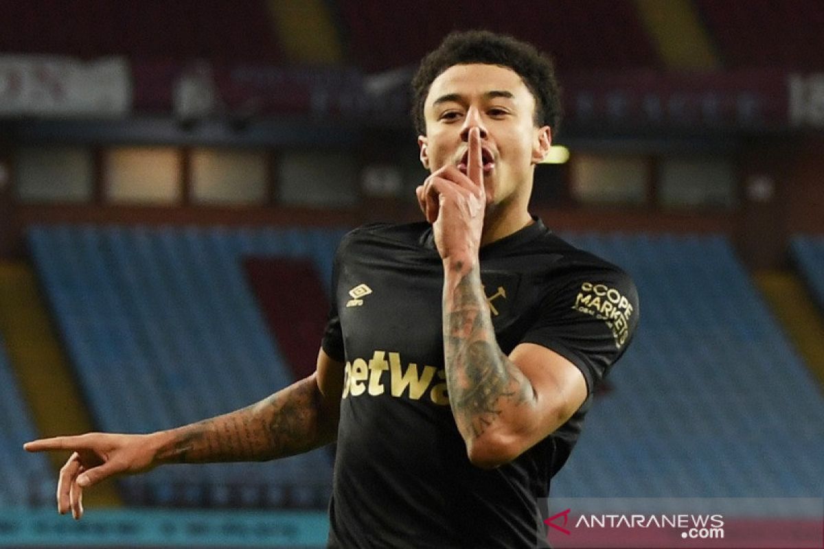 Debut gemilang Lingard bantu West Ham mempecundangi Villa 3-1