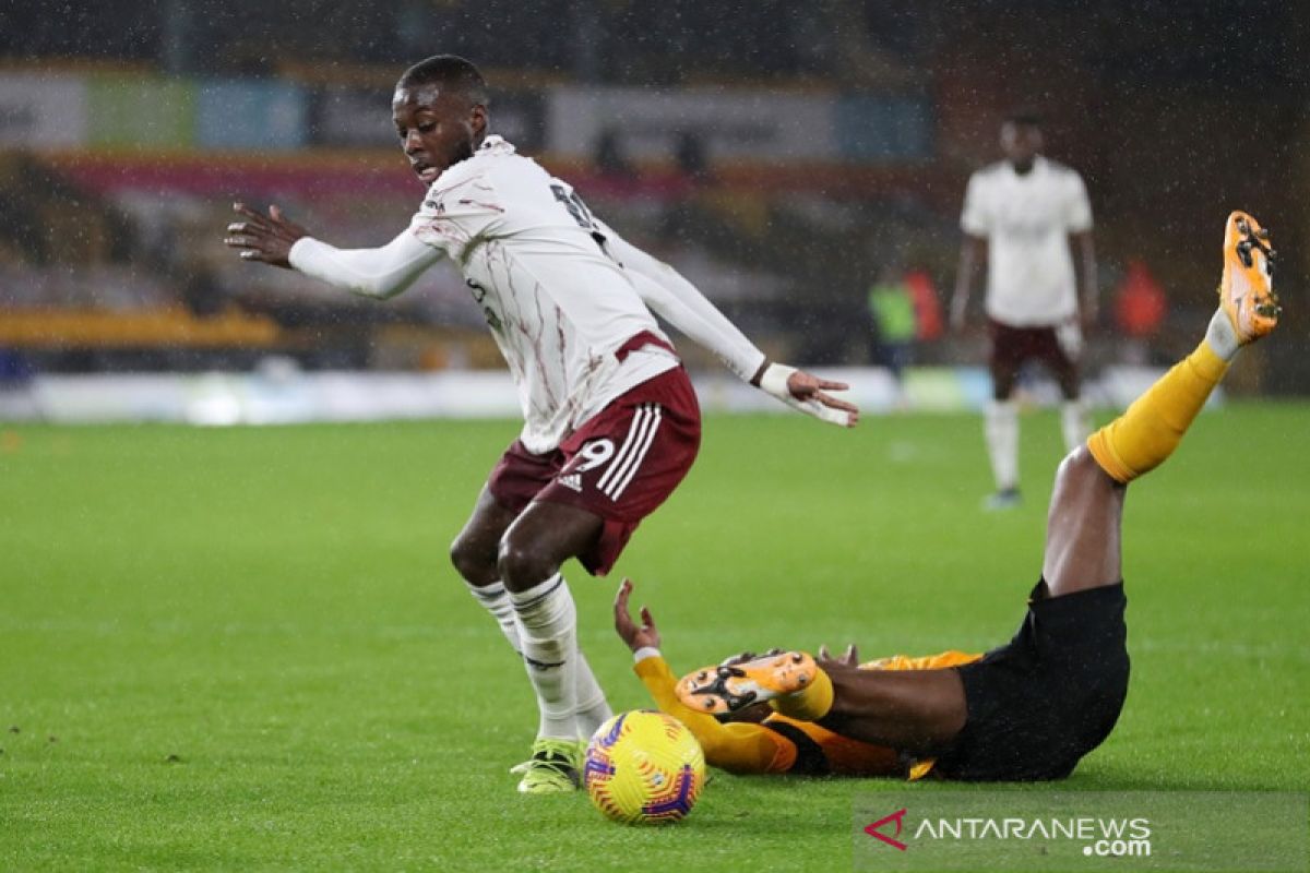 Arteta berharap Nicolas Pepe menjaga performa apik