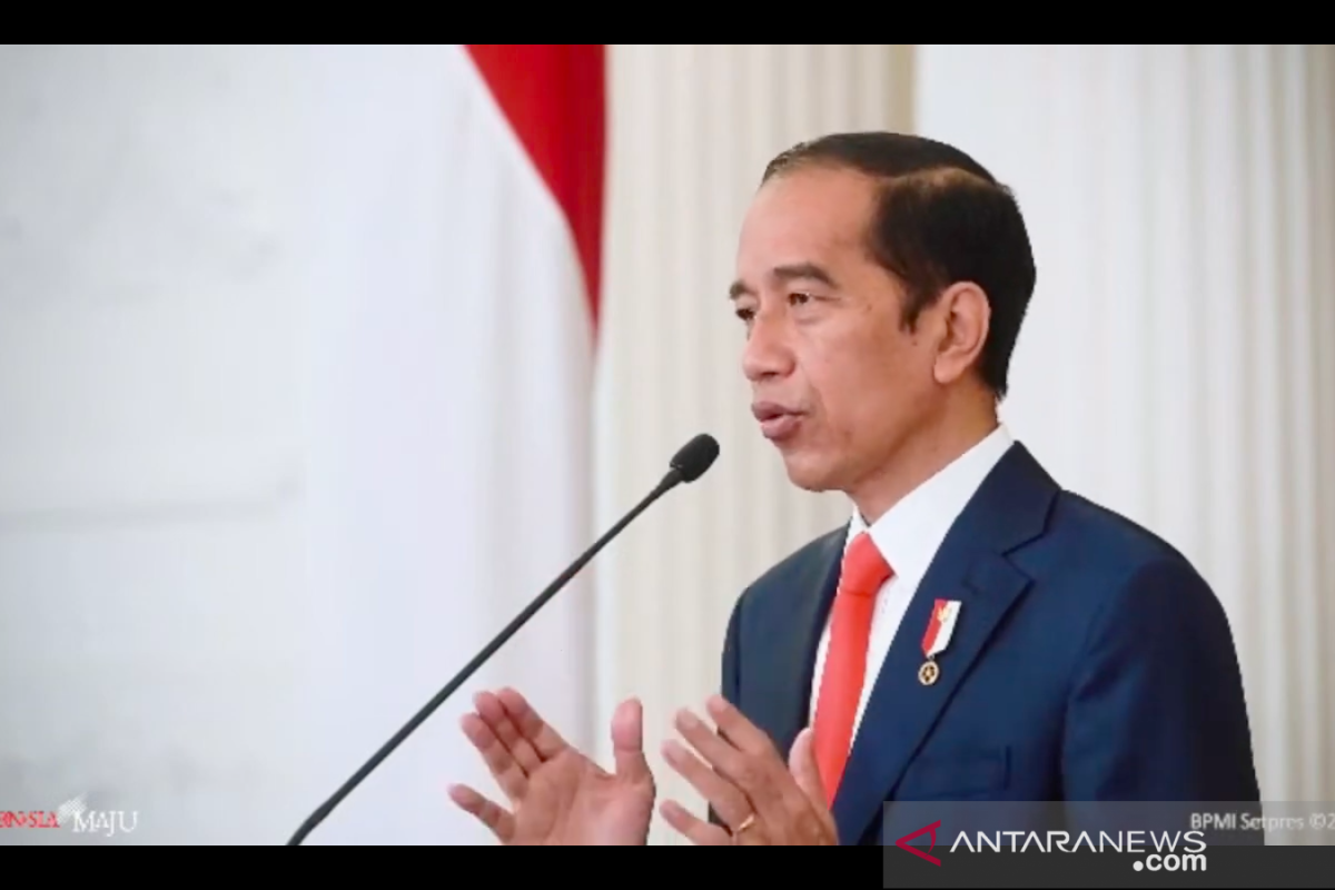 Presiden Jokowi: 5.000 vaksin COVID diberikan ke insan pers akhir Februari