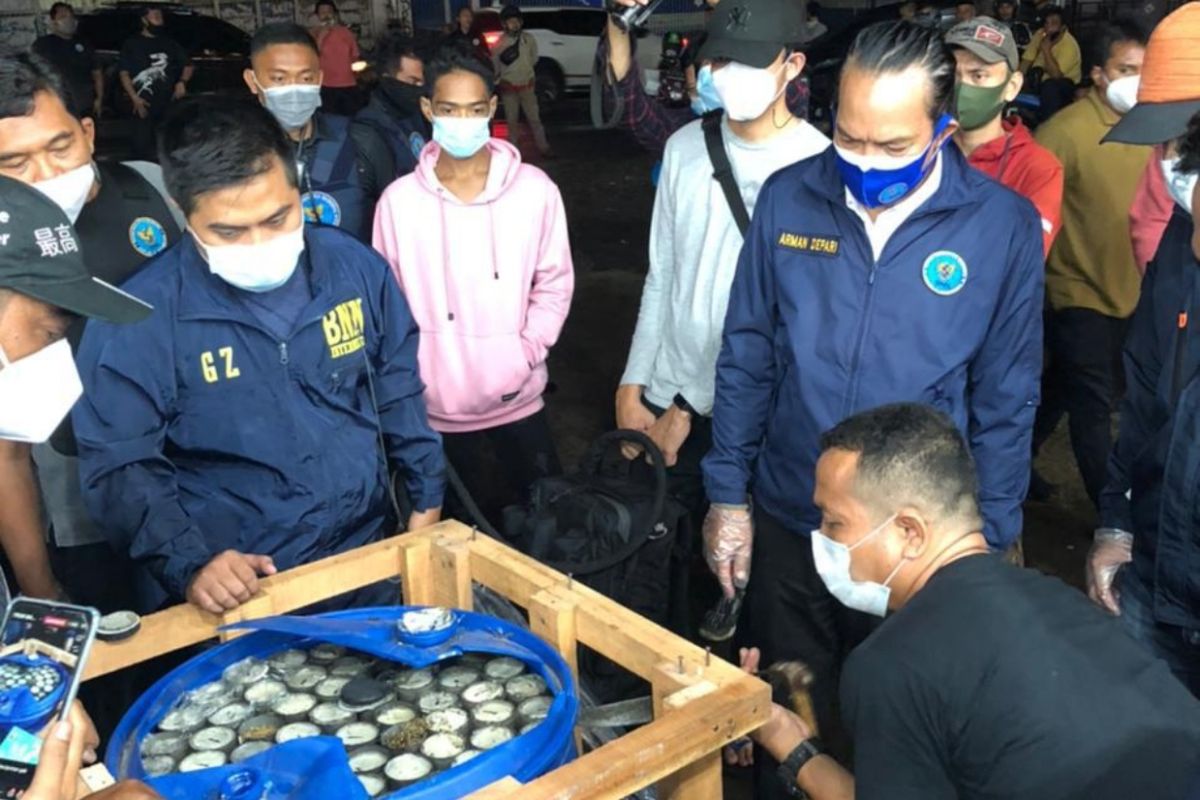 BNN gagalkan penyelundupan 450 kg ganja