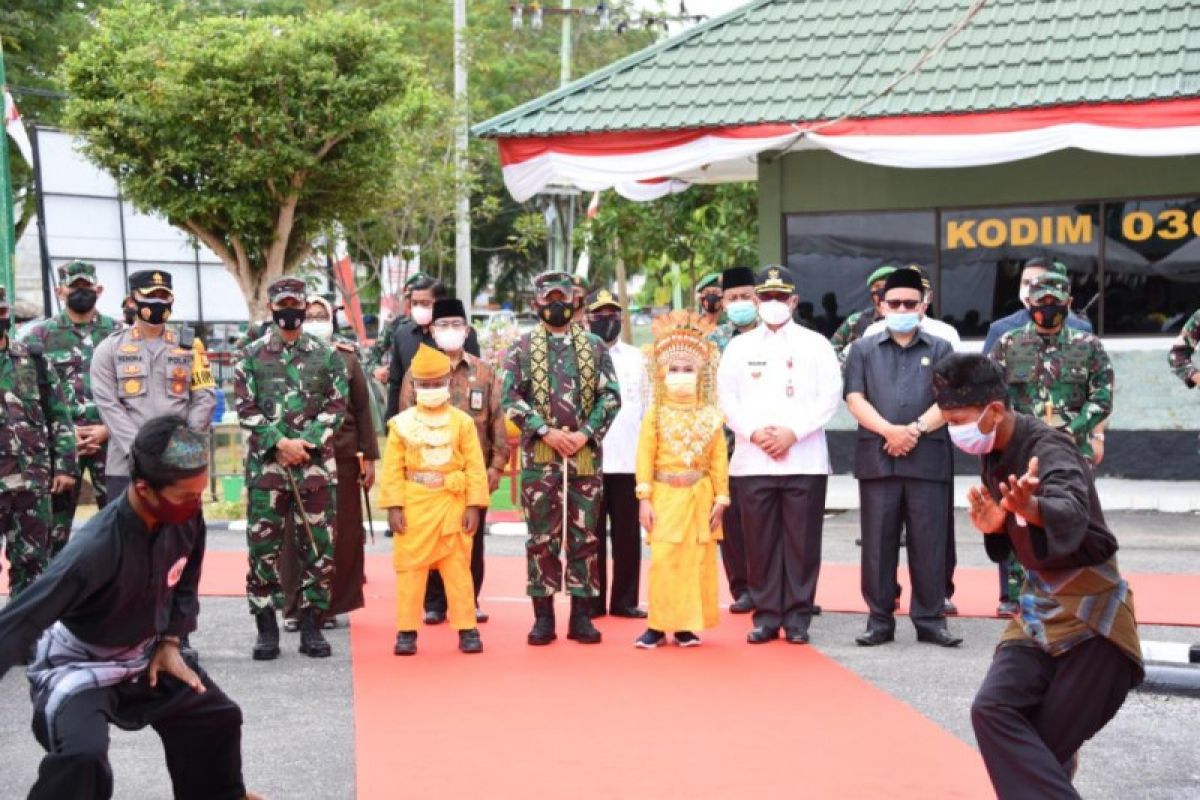 Kunker ke Kodim Bengkalis, ini harapan Pangdam Bukit Barisan