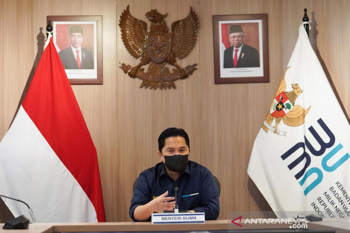 Menteri Erick Thohir larang pegawai BUMN bepergian luar kota pada libur Imlek