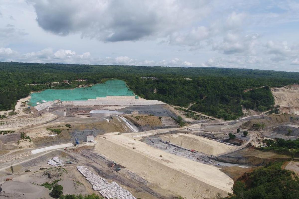 Progres pembangunan Bendungan Temef di NTT capai 63,83 persen