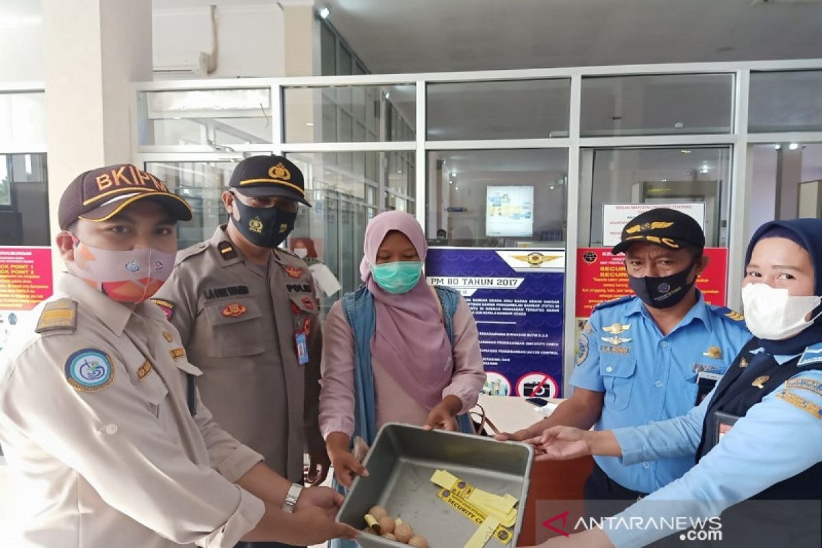 Digagalkan, penyeludupan telur penyu lewat Bandara Betoambari Baubau