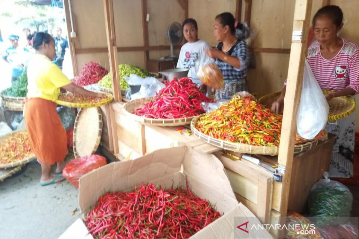 Harga naik, penjualan cabai rawit di Solo anjlok