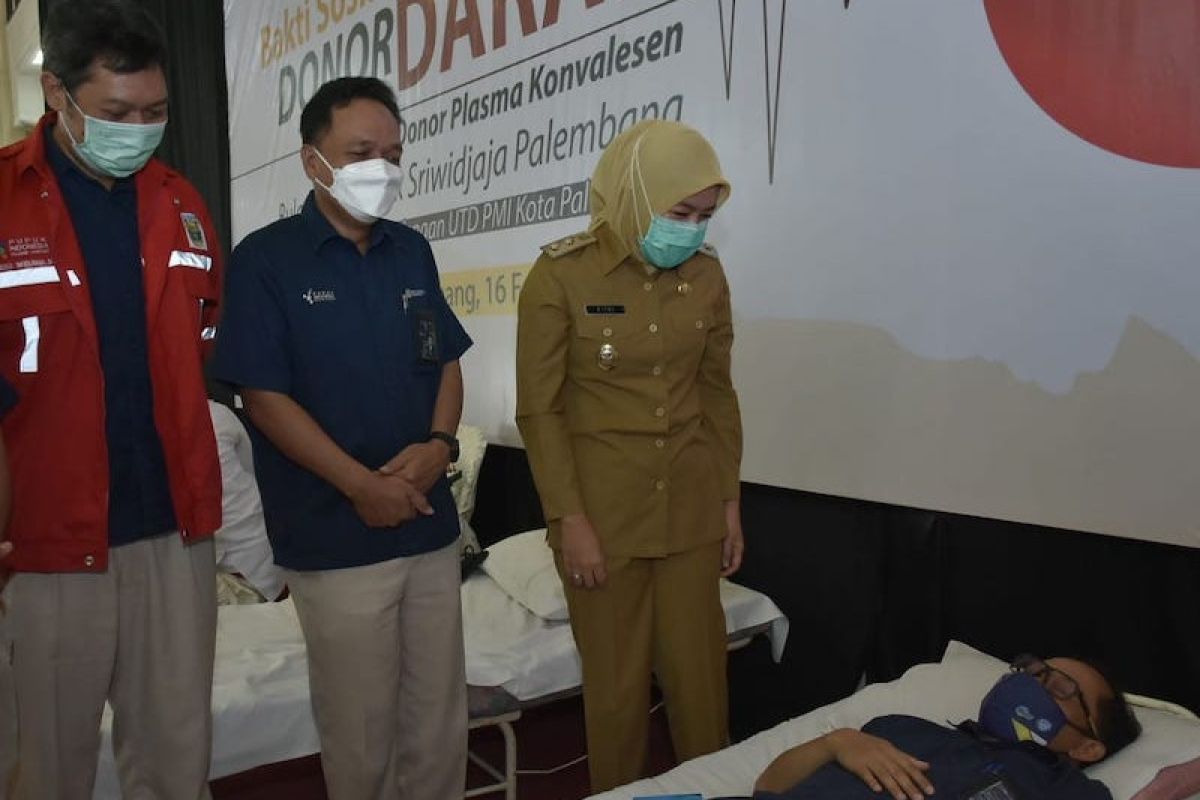 Pusri gelar donor darah plasma konvalesen rayakan bulan K3