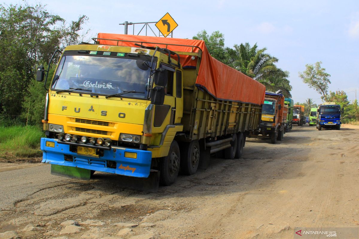 Riau sudah bangun jalan 25,93 km sepanjang 2020