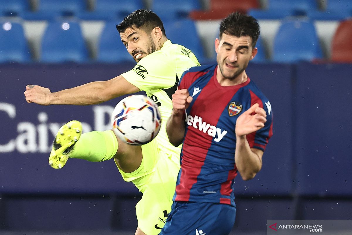 Atletico ditahan imbang Levante 1-1