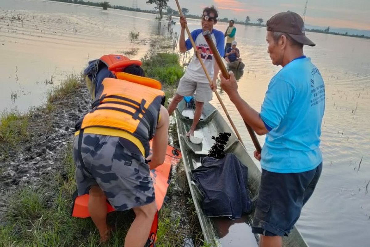 Seorang pencari ikan yang tenggelam di rawa Jekulo Kudus ditemukan meninggal