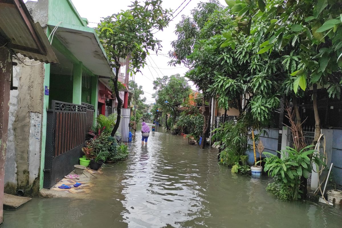 Sejumlah wilayah Kabupaten Tangerang banjir