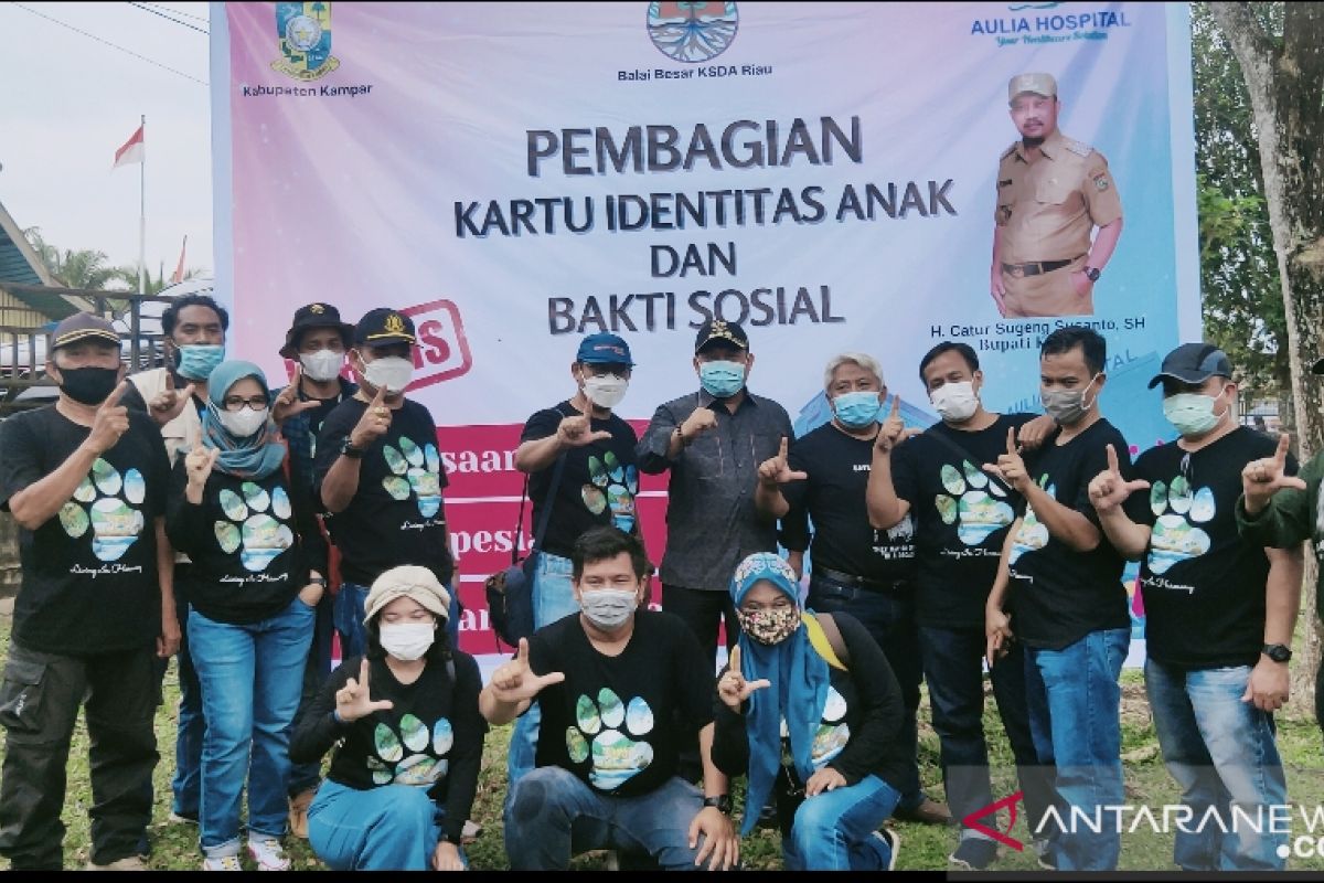 BB KSDA Riau dukung program Pemkab Kampar dengan tetap menjaga lingkungan