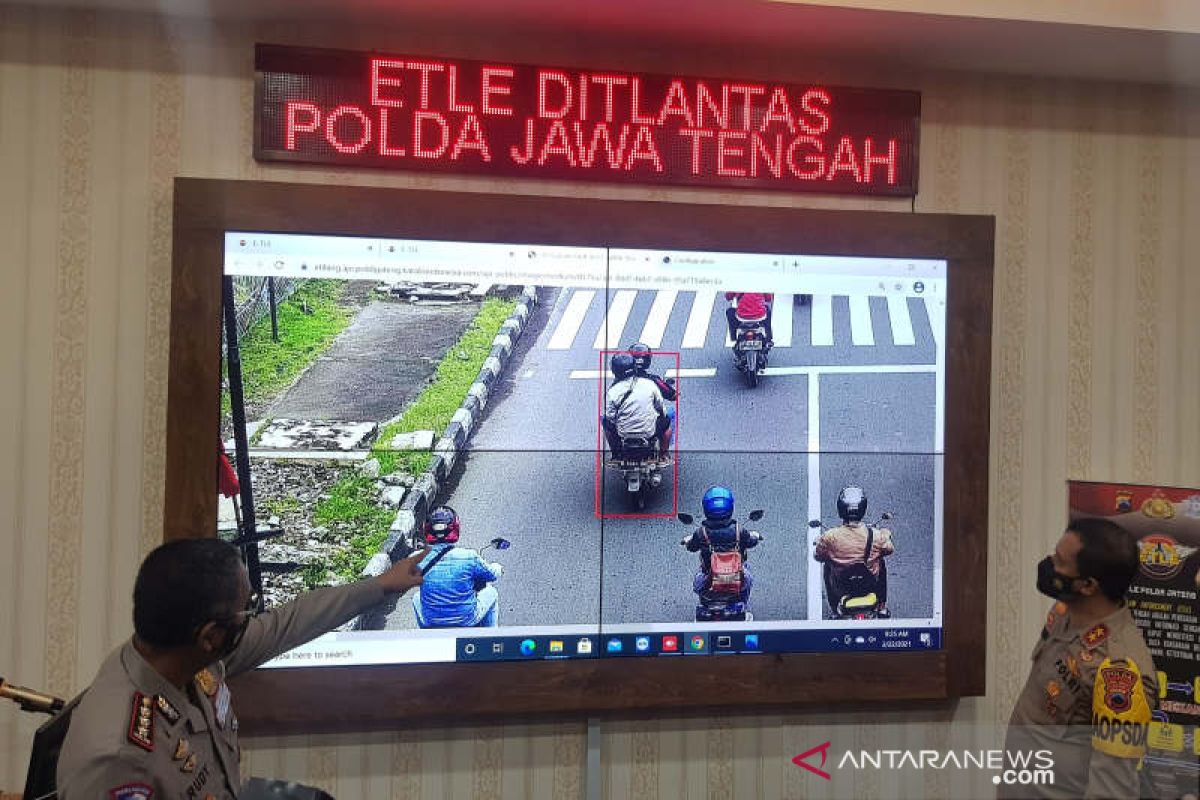 Polda Jateng pasang kamera pengawas  tilang elektronik di 26 titik